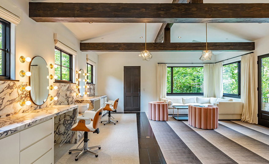 Justin Timberlake és Jessica Biel háza fürdő