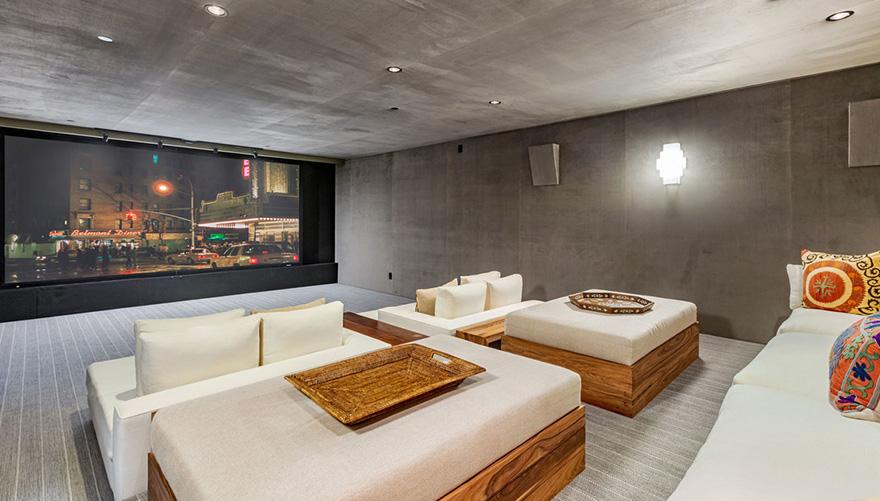 Justin Timberlake és Jessica Biel háza mozi