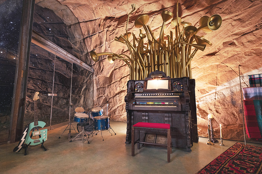 grincs barlangja - orgona