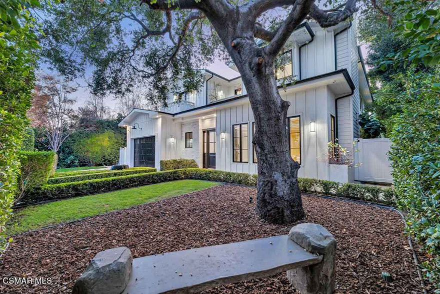 Cesar Millan háza - ház előtti terület