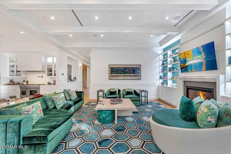 Cesar Millan háza - nappali