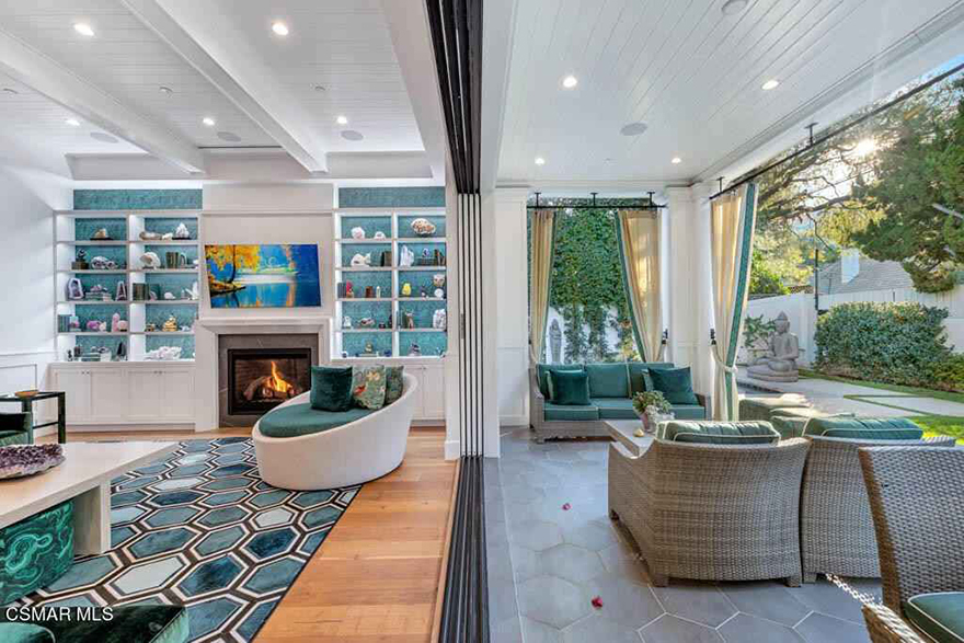 Cesar Millan háza - loggia