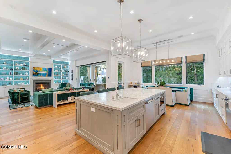 Cesar Millan háza - konyha, étkező