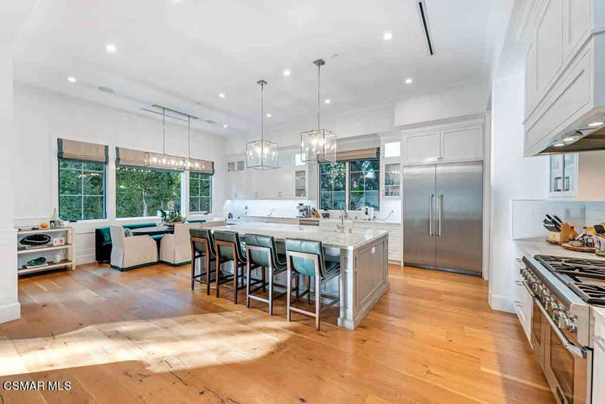 Cesar Millan háza - konyha, étkező