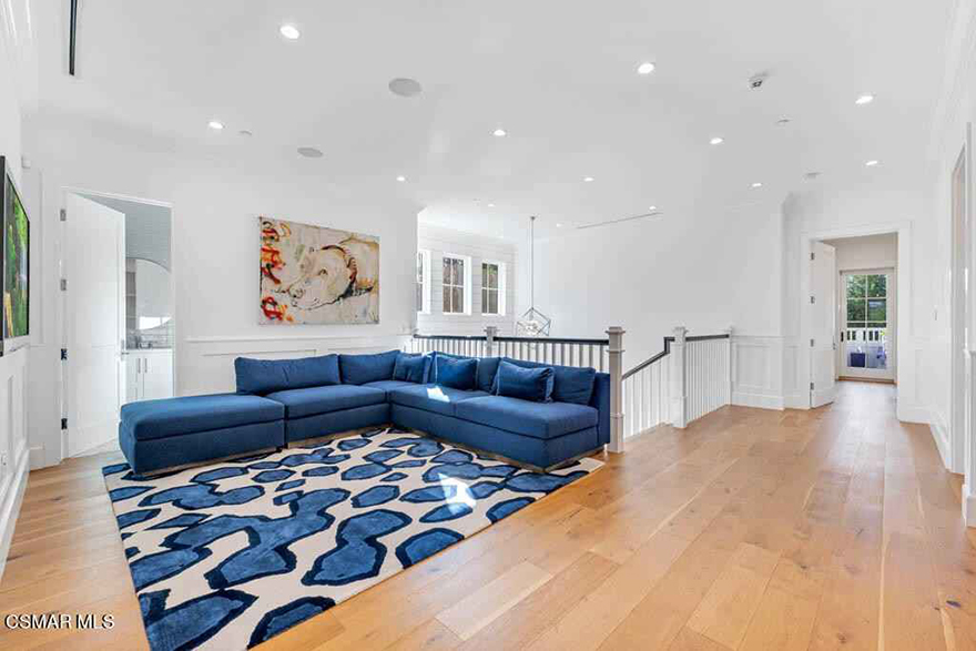 Cesar Millan háza - emeleti pihenő