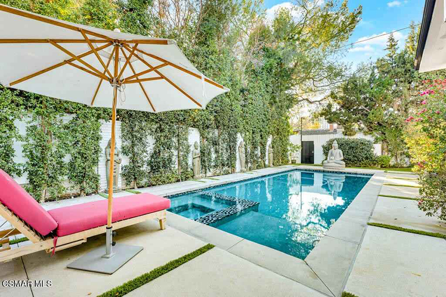 Cesar Millan háza - udvar