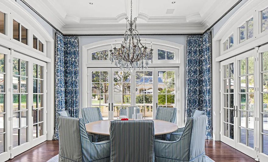 Mark Wahlberg luxusbirtoka - reggeliző sarok