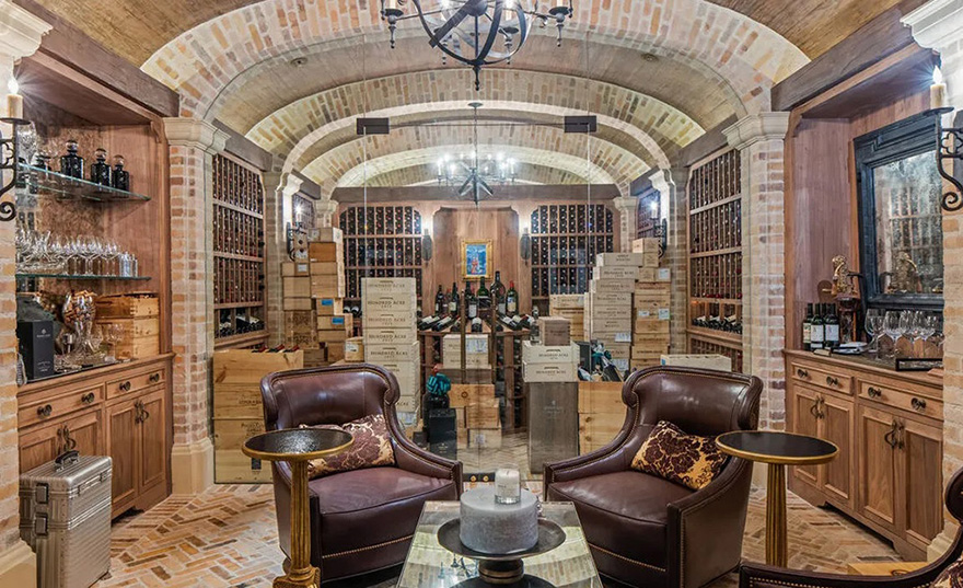 Mark Wahlberg luxusbirtoka - borospince