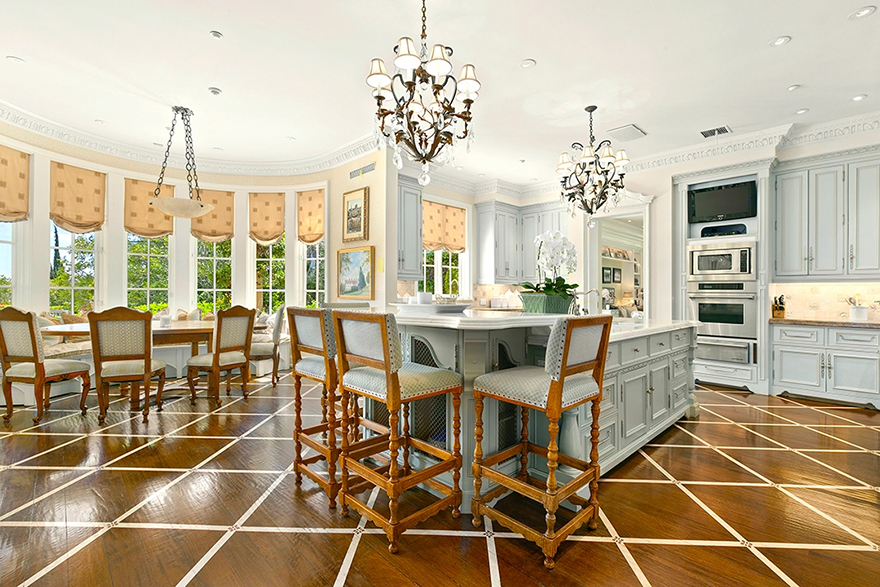 Rod Stewart kastélya - konyha