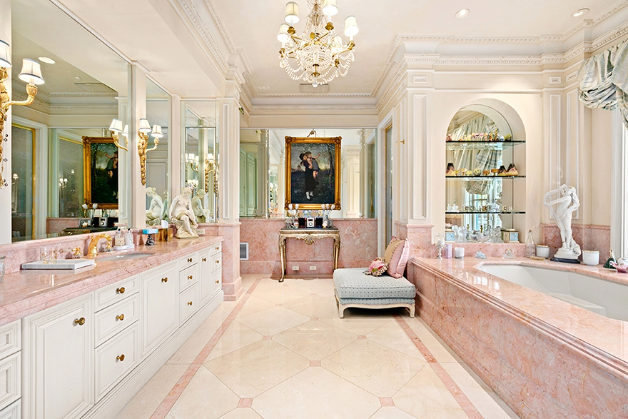 Rod Stewart kastélya - fürdő