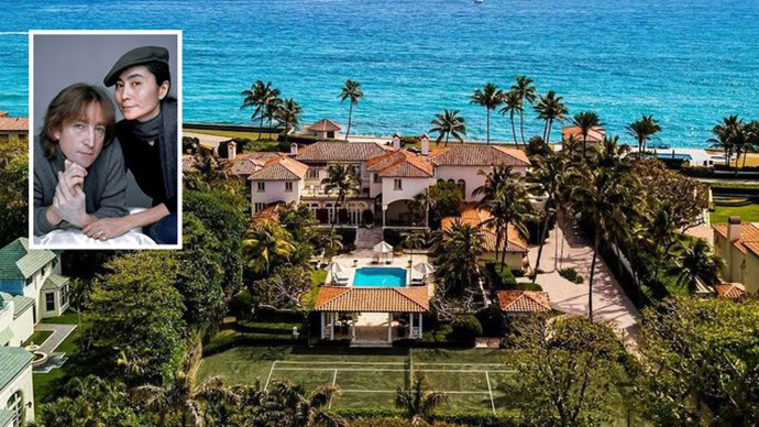 John Lennon egykori hatalmas Palm Beach-i birtoka vevőre talált