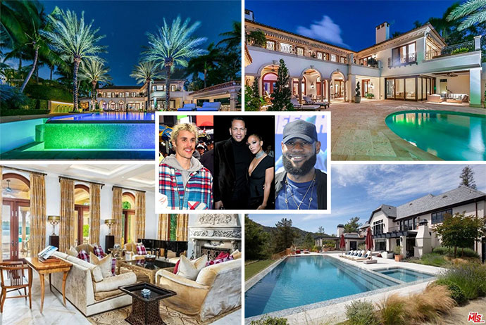 LeBron, Bieber, és J. Lo: 3 kihagyhatatlan ingatlan amit látnod kell 2020-ban