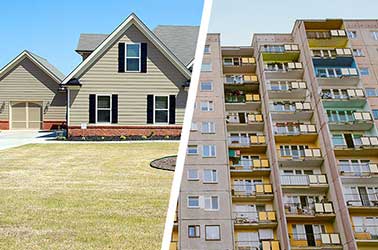 Ingatlanok iránti érdeklődés megyénként októberben