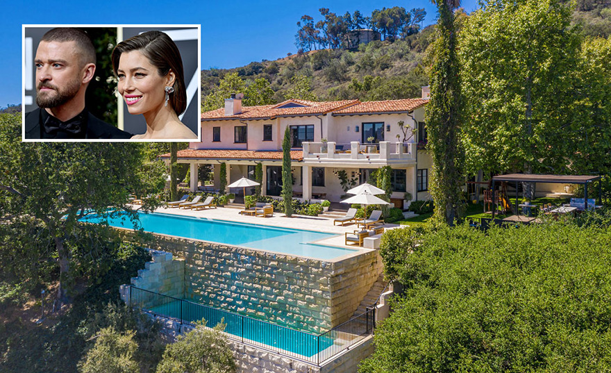 35 millió dollárért most beköltözhetsz Justin Timberlake és Jessica Biel luxus házába