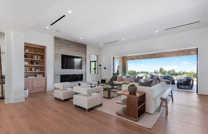 Will Smith háza nappali