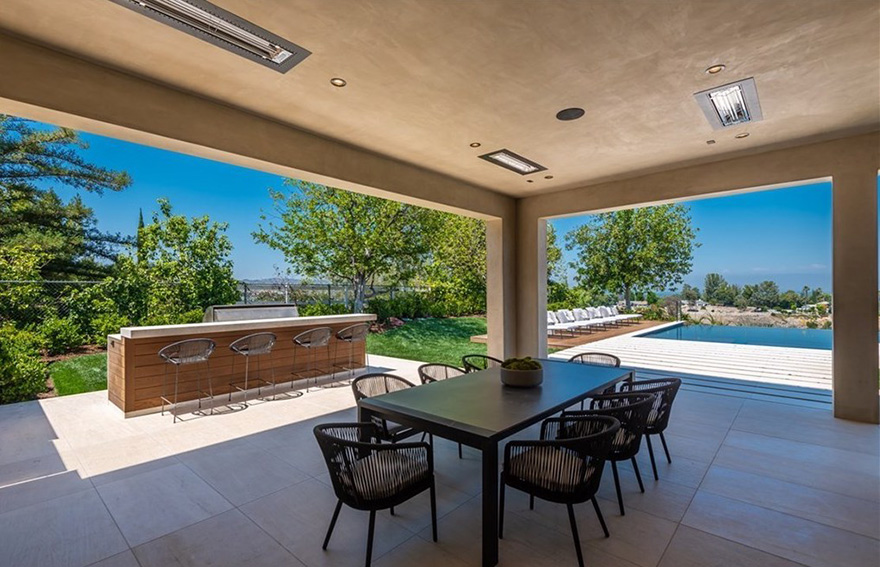 Will Smith háza terasz