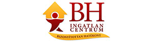 BH Ingatlancentrum logója