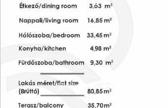 Eladó Budapest XIII. kerületi tégla lakás hirdetés (36742753)