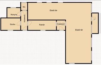 Eladó Polgárdi üzlethelyiség üzletházban hirdetés (53745758)