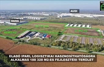 Eladó Győri ipari telek hirdetés (92274833)
