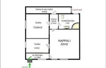 Eladó Budapest XX. kerületi tégla lakás hirdetés (21525659)