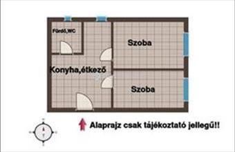 Eladó Budapest VIII. kerületi tégla lakás hirdetés (57636241)