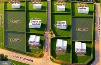 Eladó Szadai lakóövezeti telek hirdetés (74748224)