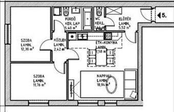 Eladó Budapest XV. kerületi tégla lakás hirdetés (63784435)