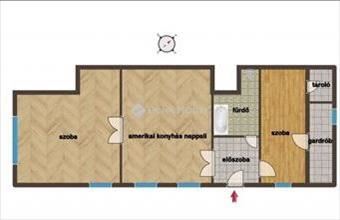 Eladó Budapest VI. kerületi tégla lakás hirdetés (75347543)