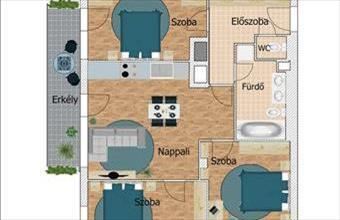 Eladó Budapest XIII. kerületi tégla lakás hirdetés (47923778)
