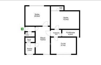 Eladó Hajdúnánási tégla lakás hirdetés (39537547)