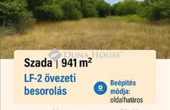Eladó Szadai lakóövezeti telek hirdetés (72497862)