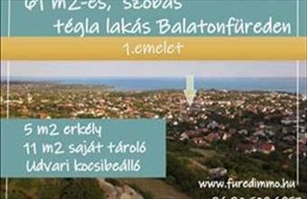 Eladó Balatonfüredi tégla lakás hirdetés (59346923)
