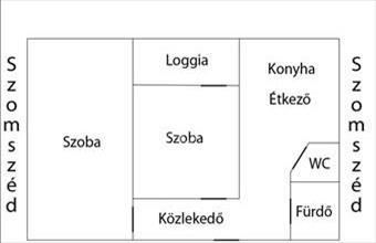 Eladó Váci csúsztatott zsalus lakás hirdetés (84199338)