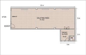 Eladó Csongrádi üzlethelyiség utcafronton hirdetés (68553539)