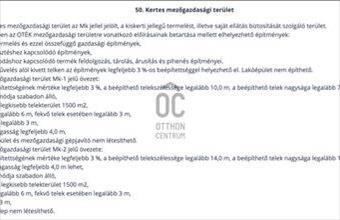 Eladó Bicskei külterületi telek hirdetés (36289647)