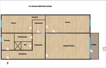 Eladó Budapest VIII. kerületi csúsztatott zsalus lakás hirdetés (24136143)