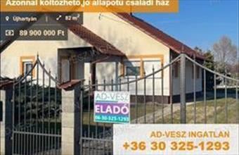 Eladó Újhartyáni családi ház hirdetés (28389666)