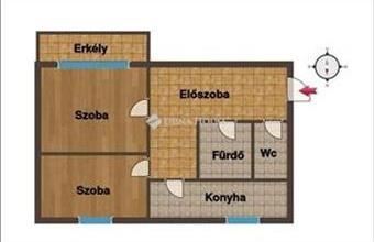 Eladó Pécsi panel lakás hirdetés (64458354)