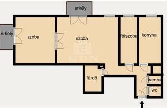 Eladó Budapest XIII. kerületi tégla lakás hirdetés (77858333)