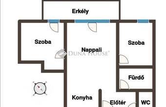 Eladó Budapest VIII. kerületi tégla lakás hirdetés (53996334)