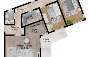 Eladó Budapest III. kerületi tégla lakás hirdetés (72532539)