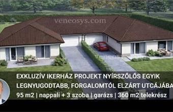Eladó Nyíregyházai ikerház hirdetés (79526238)