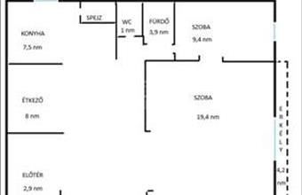 Eladó Budapest IX. kerületi tégla lakás hirdetés (57429414)