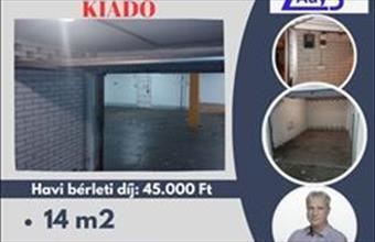 Kiadó Szolnoki egyedi garázs hirdetés (91279374)