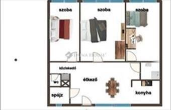 Eladó Kecskeméti tégla lakás hirdetés (61689775)