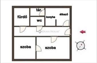 Eladó Kecskeméti tégla lakás hirdetés (94346925)