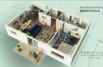 Eladó Nagykanizsai tégla lakás hirdetés (22743269)