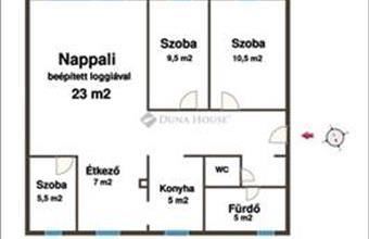 Eladó Szentendrei csúsztatott zsalus lakás hirdetés (91997927)