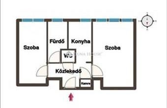 Eladó Budapest X. kerületi csúsztatott zsalus lakás hirdetés (53397689)
